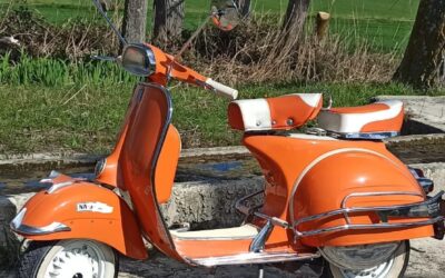 LOS COCHES DE NUESTROS SOCIOS en este caso La Vespa 150S de 1964 de Kepa Álvarez